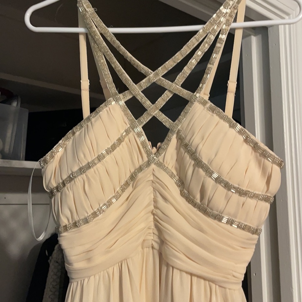 Cream dress